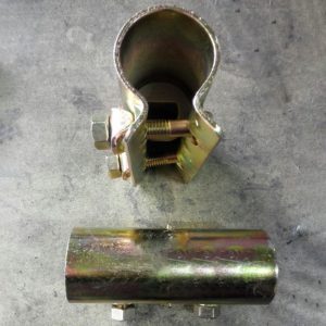 Pressed sleeve coupler